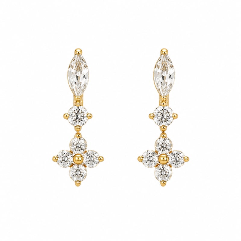 CLAIRE SHINY EARSTUD | BAY