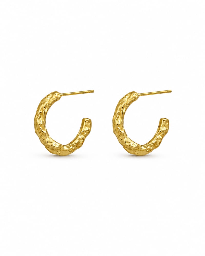 HALO STUD HOOP 16 MM. | BAY