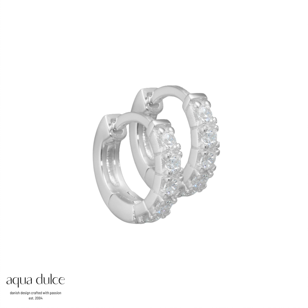 DARLING HOOP 10 MM. | SILVER