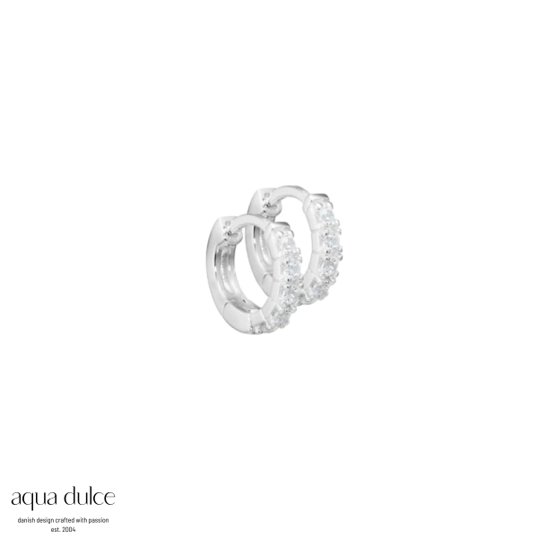 DARLING HOOP 10 MM. | SILVER