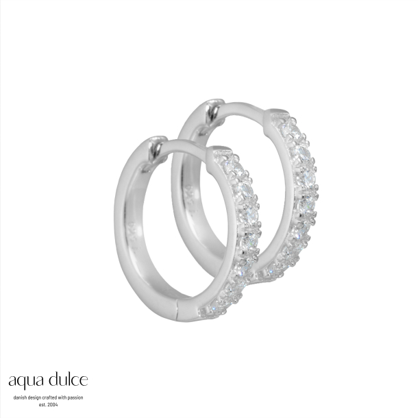 DARLING HOOP 15 MM. | SILVER