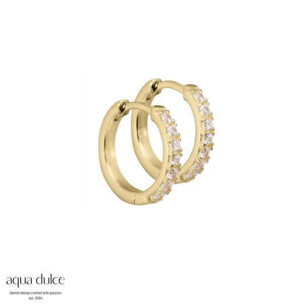 DARLING HOOP 15 MM. | GOLD