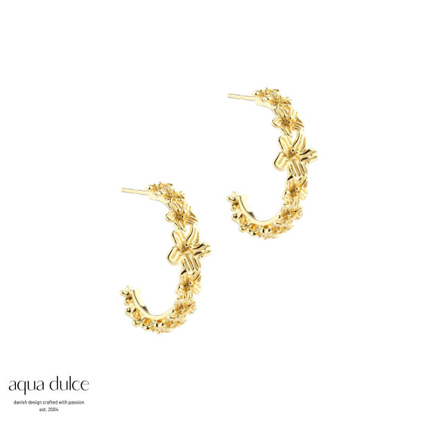 JASMIN BIG HOOP | GOLDEN