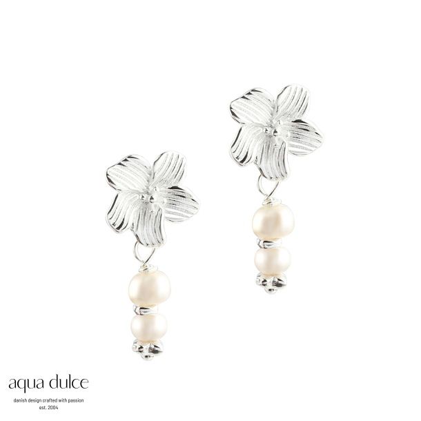 JASMIN PEARL EARSTUD | SILVER