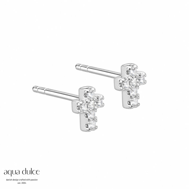 CROSS EARSTUD | SILVER