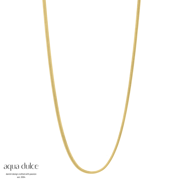 MARLA NECKLACE LONG | GOLDEN