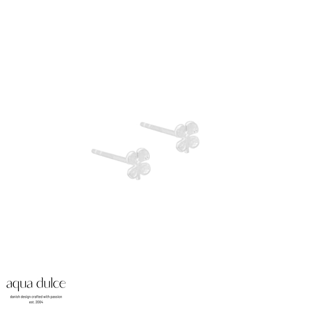 CLOVER EARSTUD | SILVER