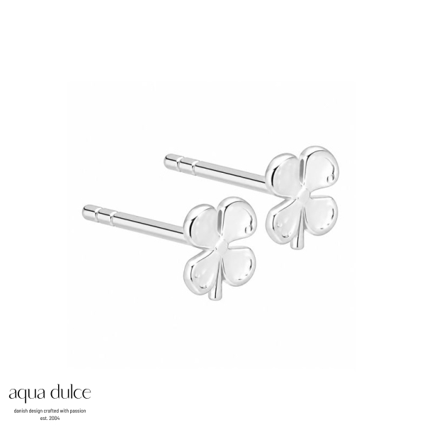 CLOVER EARSTUD | SILVER