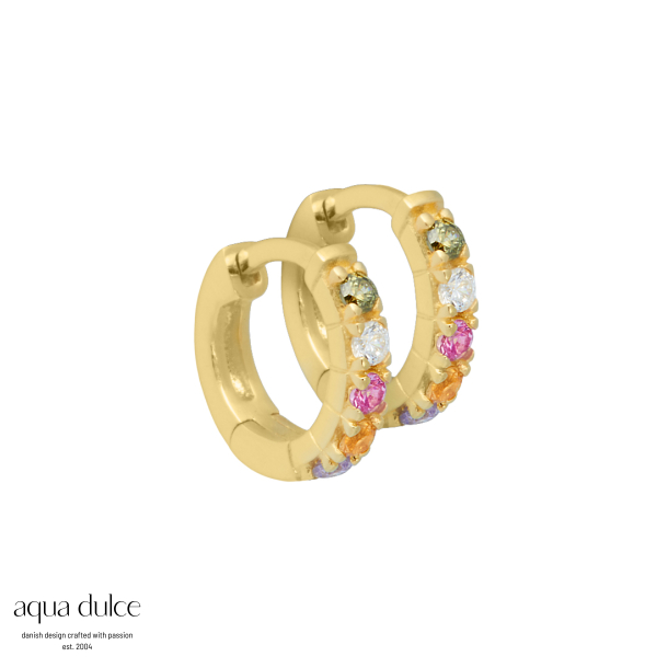 ELINA PASTEL HOOP | GOLDEN