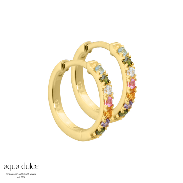 ELINA PASTEL HOOP | GOLDEN