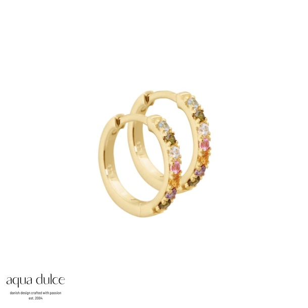 ELINA PASTEL HOOP | GOLDEN