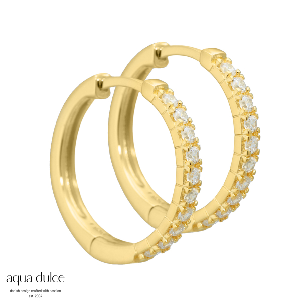 DARLING HOOP 20 MM. | GOLDEN