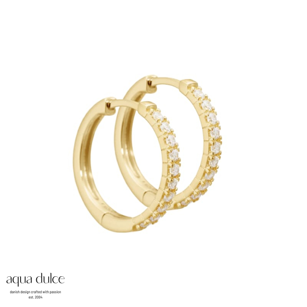 DARLING HOOP 20 MM. | GOLDEN