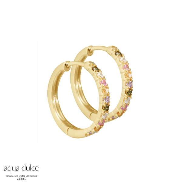 ELINA PASTEL HOOP | GOLDEN