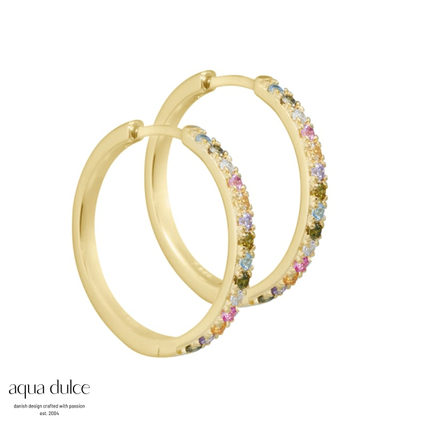ELINA PASTEL HOOP | GOLDEN