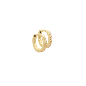 RAYA HOOP 10 MM. | GOLDEN