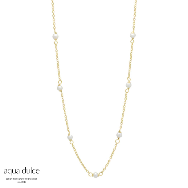 PEARLY NECKLACE | GOLDEN