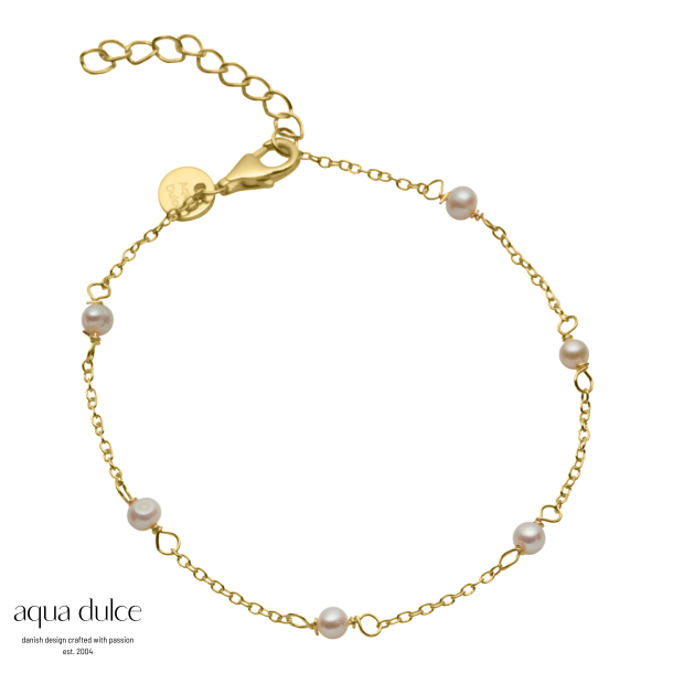 PEARLY BRACLET | GOLDEN