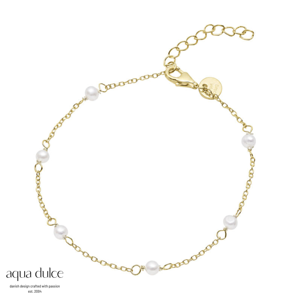 PEARLY BRACELET | GOLDEN