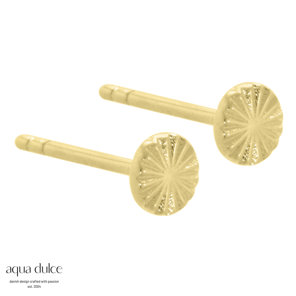 LINE COIN 4 MM. | GOLDEN