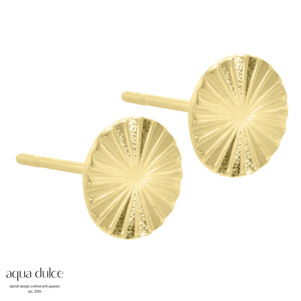 LINE COIN 8 MM. | GOLDEN