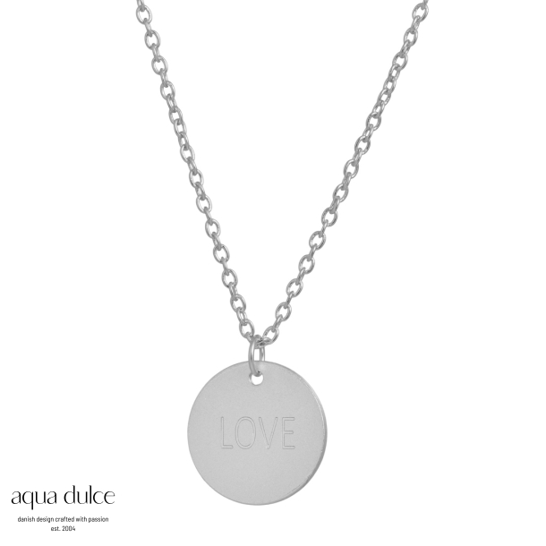 LOVE NECKLACE | SILVER