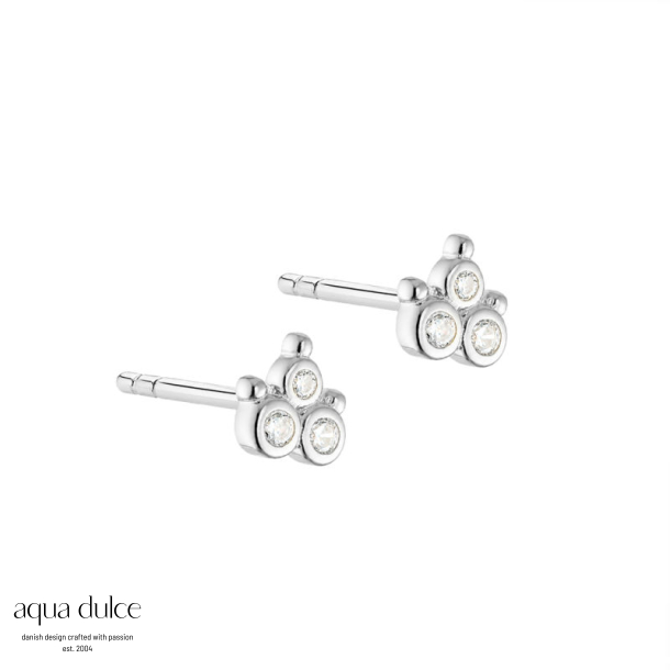 CLEAR FLOWER  | SILVER