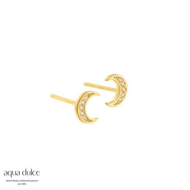 MOON EARSTUD | GOLDEN