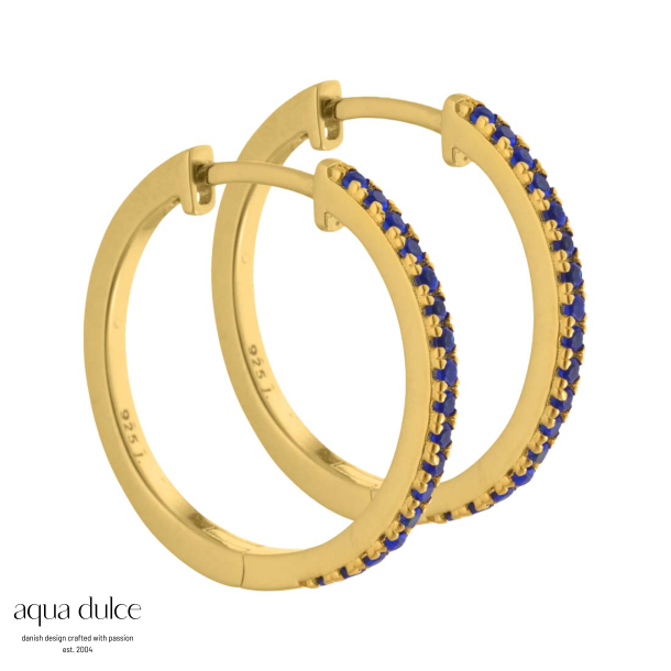 CAITLIN 20 MM. HOOPS | GOLDEN