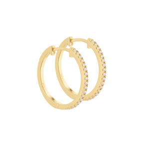 RAYA HOOP 20 MM. | GOLDEN