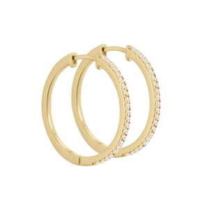 RAYA HOOP 25 MM. | GOLDEN