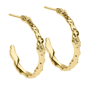 *MILA HOOP 25 MM | GOLDEN
