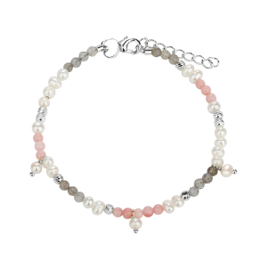 *OPAL LOVE BRACELET | SILVER