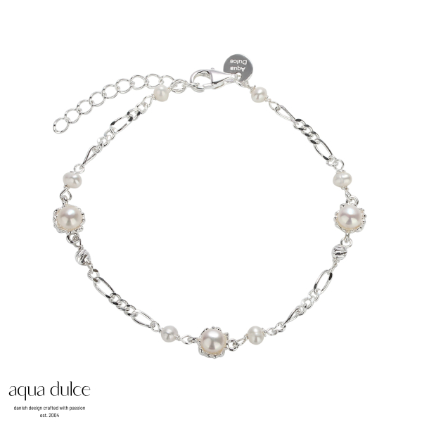 PEARL MILA BRACELET | SILVER