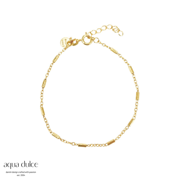 *TUBE BRACELET | GOLDEN