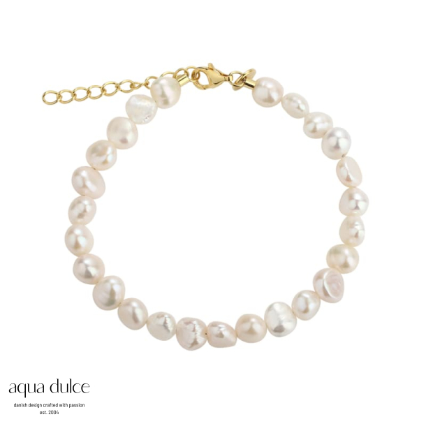 PEARL BRACELET | GOLDEN