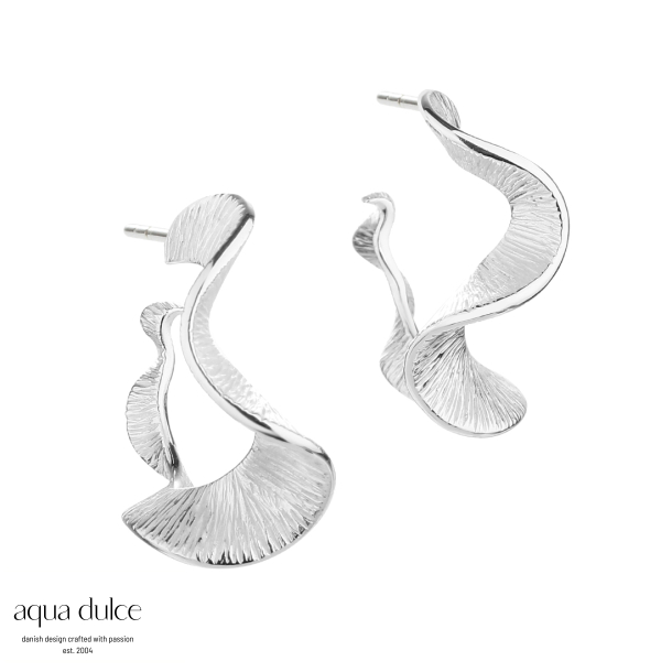 RHUMBA HOOP BIG | SILVER