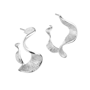 RHUMBA HOOP BIG | SILVER