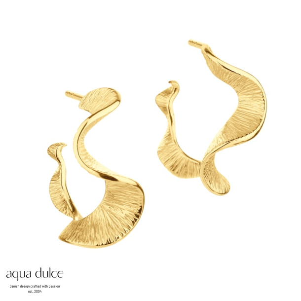 RHUMBA HOOP BIG | GOLDEN