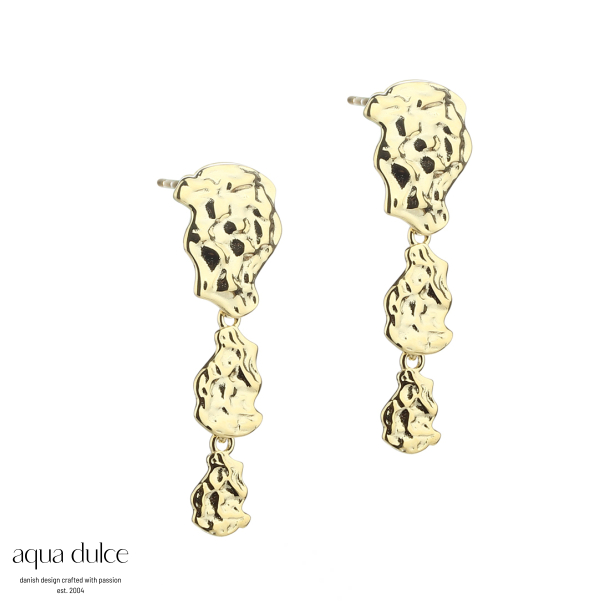 GLAM WAVE EARSTUD | GOLDEN