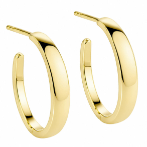 BB HOOP SHINY BIG 30 MM | GOLDEN