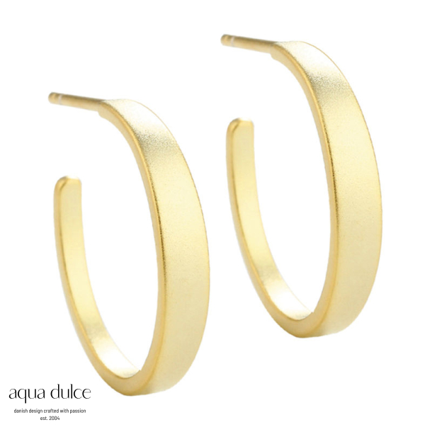 BB HOOP SAND SMALL 20 MM | GOLDEN