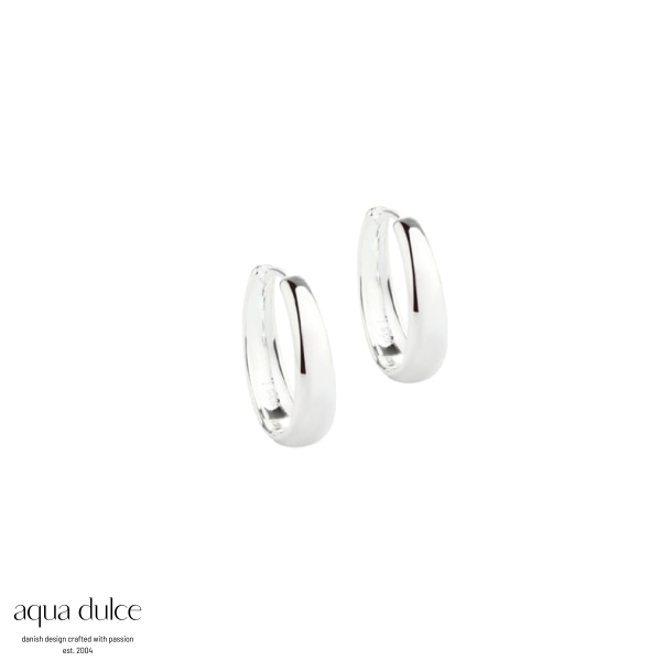 EMMA SMALL HOOP | SILVER