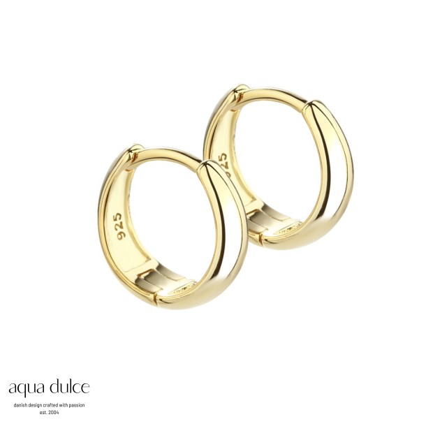 EMMA SMALL HOOP | GOLDEN