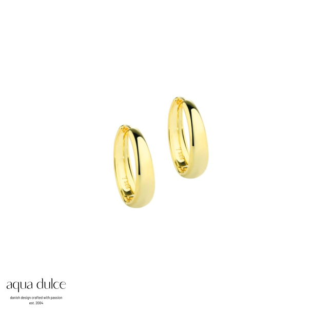 EMMA SMALL HOOP | GOLDEN