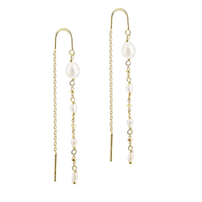 *RICE DOT EARHTREAD | GOLDEN