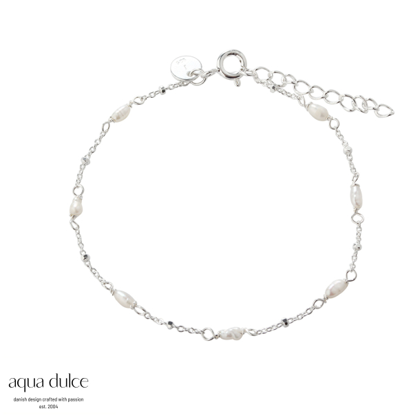 RICE DOT SINGLE BRACELET | SILVER