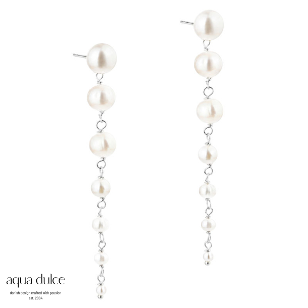 GHITA LONG EARRING | SILVER