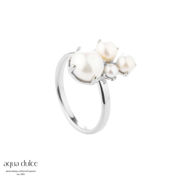 BUBBLES RING -54 | SILVER