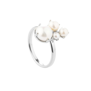 BUBBLES RING -60 | SILVER
